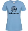 Жіноча футболка Volkswagen Блакитний фото