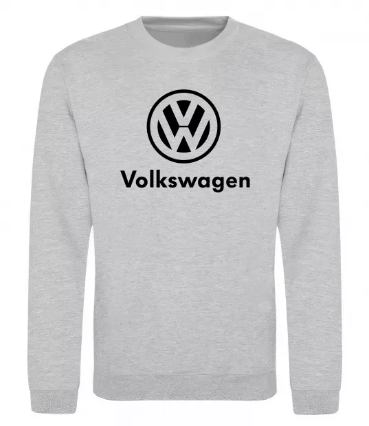 Свитшот Volkswagen Серый меланж фото