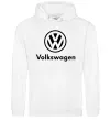 Мужская толстовка (худи) Volkswagen Белый фото