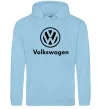 Чоловіча толстовка (худі) Volkswagen Блакитний фото