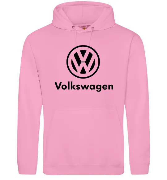 Женская толстовка (худи) Volkswagen Розовый фото