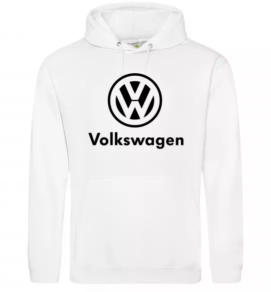 Женская толстовка (худи) Volkswagen Белый фото
