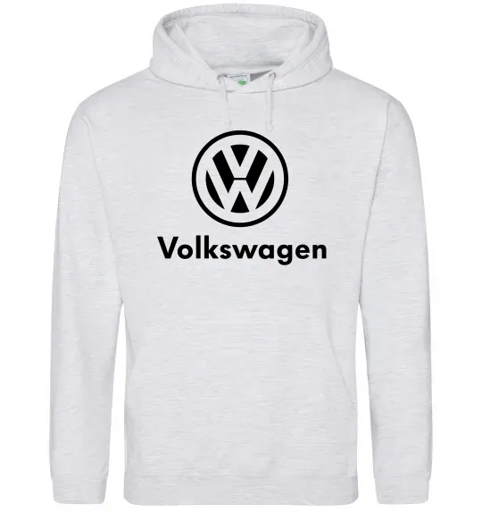 Женская толстовка (худи) Volkswagen Серый меланж фото