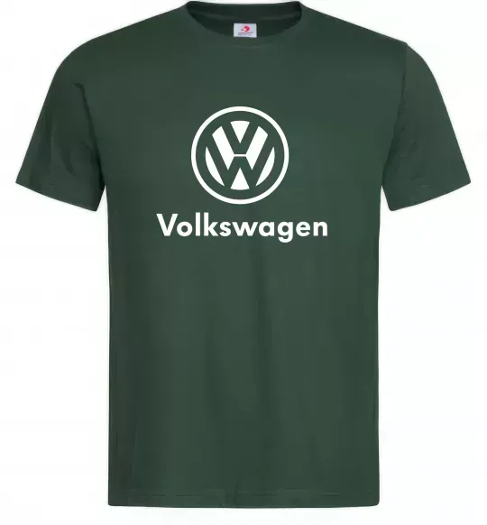 Мужская футболка Volkswagen Темно-зеленый фото