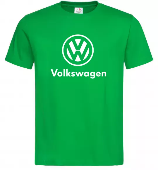 Мужская футболка Volkswagen Зеленый фото