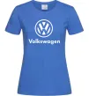 Жіноча футболка Volkswagen Яскраво-синій фото