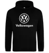 Мужская толстовка (худи) Volkswagen Черный фото