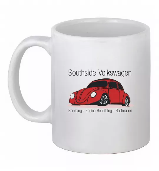 Чашка керамічна Southside Volkswagen Білий фото