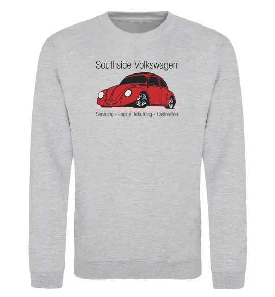 Свитшот Southside Volkswagen Серый меланж фото