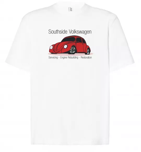 Футболка Оверсайз Southside Volkswagen Белый фото