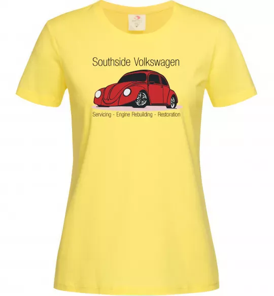 Женская футболка Southside Volkswagen Лимонный фото