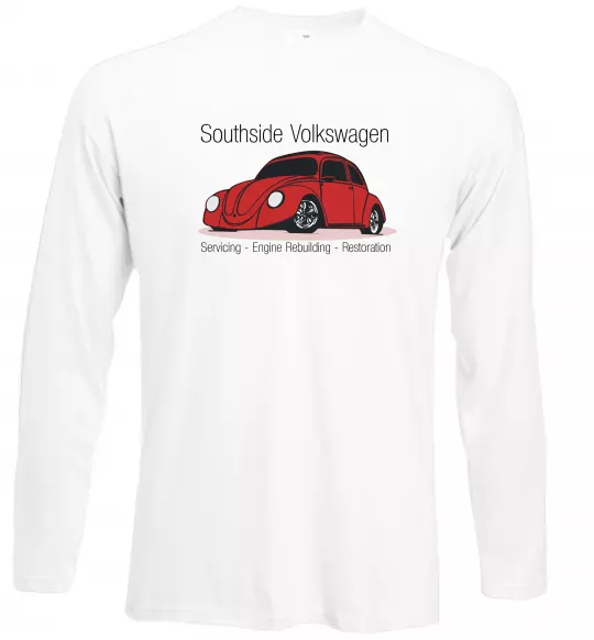 Лонгслив Southside Volkswagen Белый фото