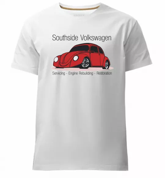 Чоловіча преміум футболка Southside Volkswagen Білий фото