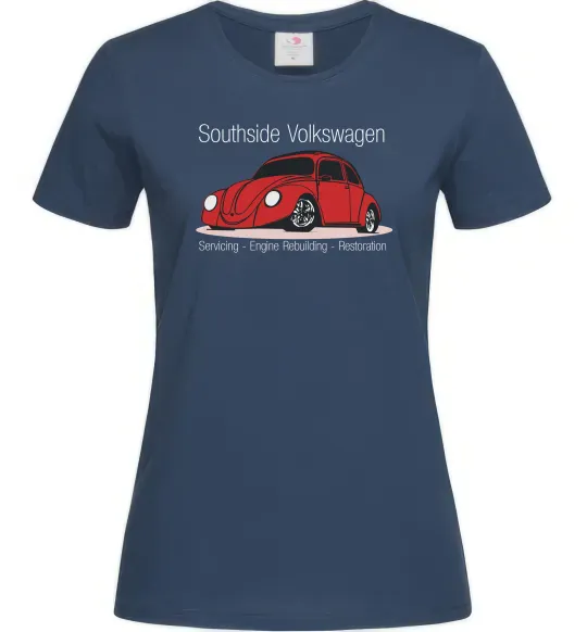 Женская футболка Southside Volkswagen Темно-синий фото