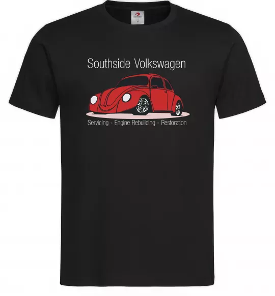 Чоловіча футболка Southside Volkswagen Чорний фото