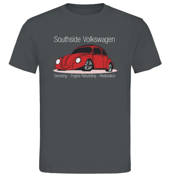 Чоловіча футболка Southside Volkswagen Графіт фото
