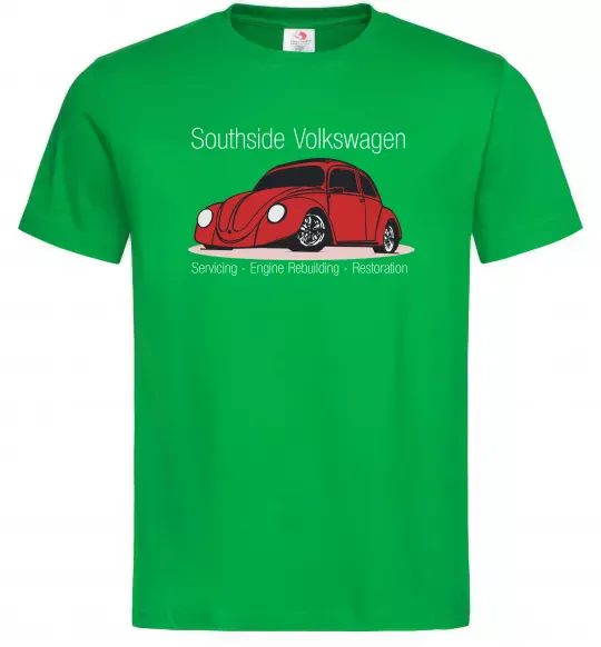 Чоловіча футболка Southside Volkswagen Зелений фото