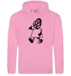 Жіноча толстовка (худі) Volkswagen автостоп Рожевий фото