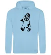 Жіноча толстовка (худі) Volkswagen автостоп Блакитний фото