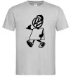Чоловіча футболка Volkswagen автостоп Сірий фото