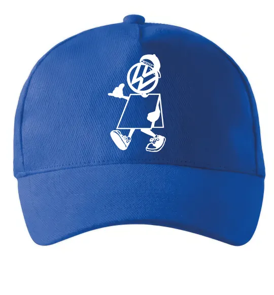 Кепка Volkswagen автостоп Яскраво-синій фото