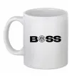 Чашка керамическая Volkswagen Boss Белый фото