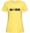 Женская футболка Volkswagen Boss Лимонный фото