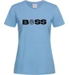 Женская футболка Volkswagen Boss Голубой фото