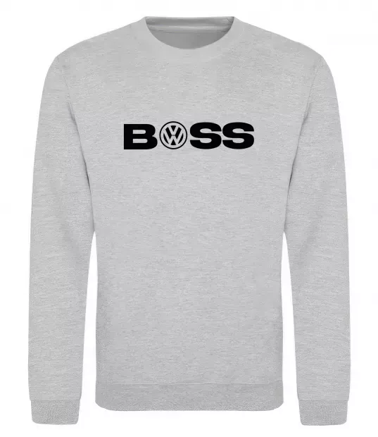 Світшот Volkswagen Boss Сірий меланж фото