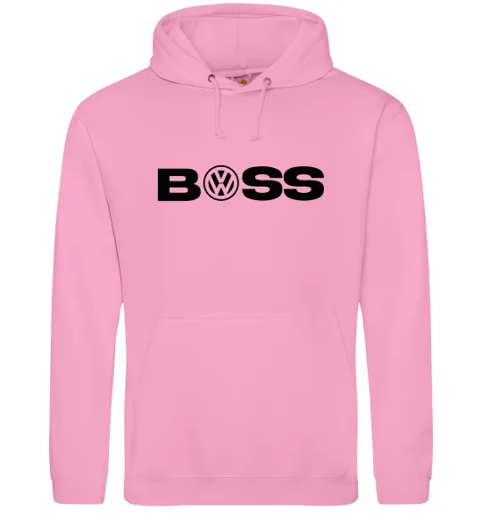Чоловіча толстовка (худі) Volkswagen Boss Рожевий фото