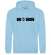 Чоловіча толстовка (худі) Volkswagen Boss Блакитний фото