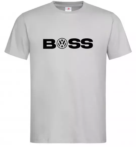 Мужская футболка Volkswagen Boss Серый фото