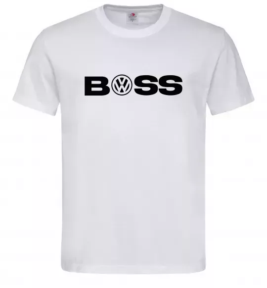 Мужская футболка Volkswagen Boss Белый фото