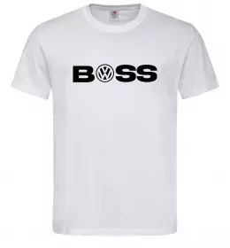 Мужская футболка Volkswagen Boss Белый фото