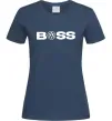 Женская футболка Volkswagen Boss Темно-синий фото