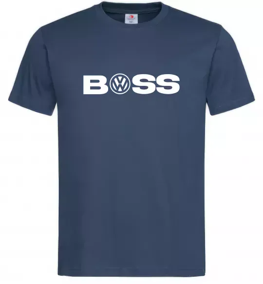 Мужская футболка Volkswagen Boss Темно-синий фото