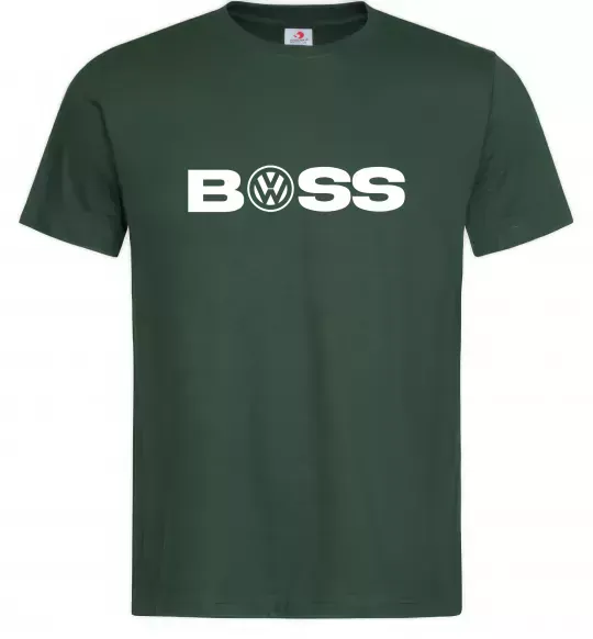 Мужская футболка Volkswagen Boss Темно-зеленый фото