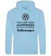 Жіноча толстовка (худі) You can drive volkswagen Блакитний фото