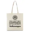 Эко-сумка You can drive volkswagen Бежевый фото
