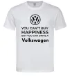 Чоловіча футболка You can drive volkswagen Білий фото