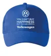 Кепка You can drive volkswagen Ярко-синий фото