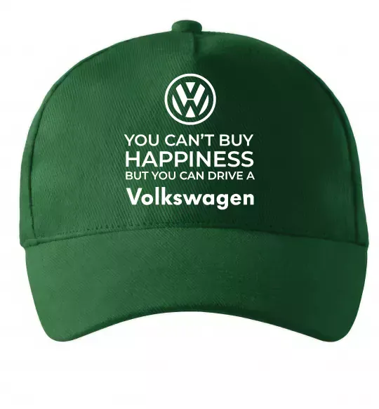 Кепка You can drive volkswagen Темно-зеленый фото