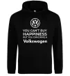 Жіноча толстовка (худі) You can drive volkswagen Чорний фото