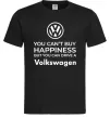 Чоловіча футболка You can drive volkswagen Чорний фото