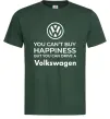 Чоловіча футболка You can drive volkswagen Темно-зелений фото
