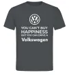 Чоловіча футболка You can drive volkswagen Графіт фото