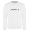 Свитшот Volkswagen one love Белый фото