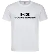 Чоловіча футболка I <3 Volkswagen Білий фото