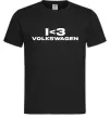 Чоловіча футболка I <3 Volkswagen Чорний фото