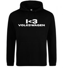 Мужская толстовка (худи) I <3 Volkswagen